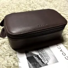 未使用品 COACH コーチ オプアート オーガナイザー ダブルジップ 財布
