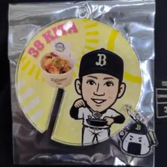 バファローズ ガチャコンコースVER 来田涼斗選手 アクリルグラスマーカー