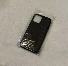 ▶︎◀︎ MIU MIU ミュウミュウ ▶︎◀︎ iPhone12/12pro ケース