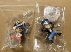 ワンピの実 ルフィ 、サボ フィギュア セット