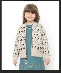 グラニフ　ダンシング　ちびまる子ちゃん　ボア　リバーシブルジャンバー　110cm