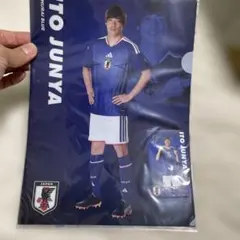 一番くじ　サッカー日本代表　H賞　クリアファイル　伊東純也