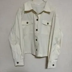 ハニーズC.O.L.Z.A アイボリー ショート丈ジャケット