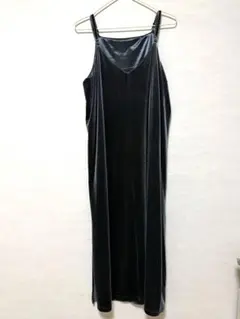 キャミワンピース ロング丈 ネイビー BAKKA るーにーさん専用 - メルカリ
