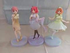 みんなのくじ 五等分の花嫁　中野一花　二乃　四葉　フィギュア　3点セット