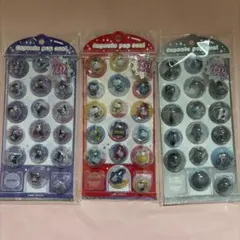 カプセルポップシール　サンリオ　クロミ　キティちゃん　カミオジャパンのサムネイル