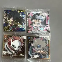 鬼滅の刃 ウエハース　ステッカーレア5枚セット