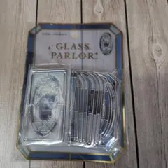 正規品　クーリア　グラスパーラー 　ステンドグラス風 ステッカー シール