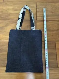 ダークブルー デニム エコバッグ