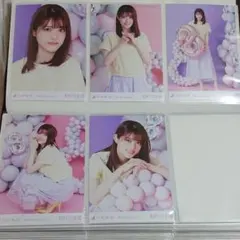 乃木坂46 生写真 松村沙友理 8th Anniversary 5種
