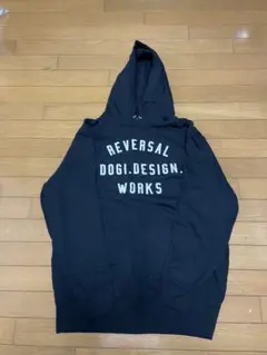 reversal ロゴプリント パーカー XL