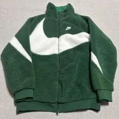 NIKE ナイキ リバーシブルボアジャケット　緑色　Lサイズ