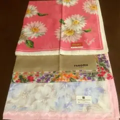 ブランドハンカチ3枚組