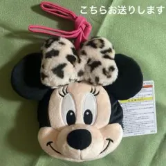 ミニー　ショルダーバッグ　ポシェット ヒョウ柄　新品未使用