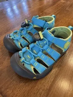 KEEN キッズサンダル 17㎝青 調整可能