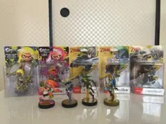 amiibo フィギュアセット スプラトゥーン ゼルダ