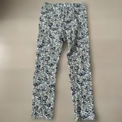 ユニクロ　花柄レギンス　120cm