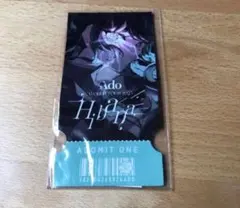 Ado チケット風カード hibana ガチャガチャ　会場限定