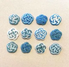 【水引】梅結び 3本取り　ブルー☆