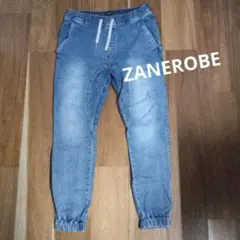 【ZANEROBE】デニムジョガーパンツ W32