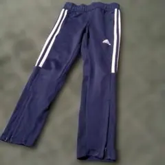327）adidas ネイビー ジャージ サイドストライプ