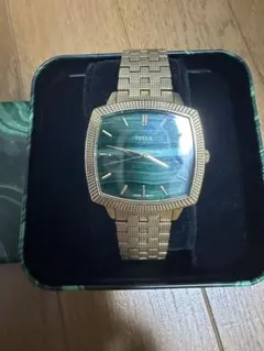 FURLAN MARRI Sage Green メカクォーツ クロノグラフ 美品 - メルカリ