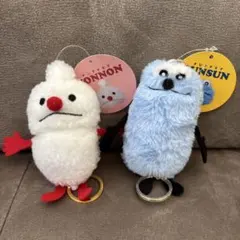 【パペットスンスン】 リール付きマスコット（スンスン&ノンノン）24時間以内発送