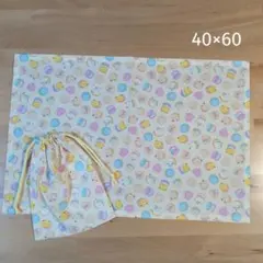 ランチョンマット＆両紐巾着