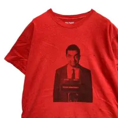 BKXS ムービー Tシャツ 古着 赤 ミスタービーン 海外 映画 洋画 フォト