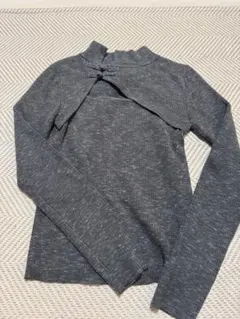 MURUA チャイナタイトニット　グレー