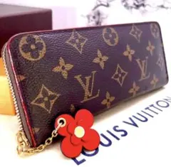 ☆極美品☆ルイヴィトン 長財布 モノグラム クレマンス フラワー