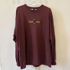BEN DAVIS 長袖カットソー Mサイズ ボルドーのサムネイル