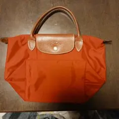 LONGCHAMP Le Pliage オレンジ トートバッグ