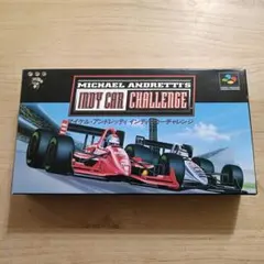 【SFC】マイケル・アンドレッティ インディーカーチャレンジ 箱説付き