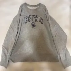 Champion グレー スウェット L