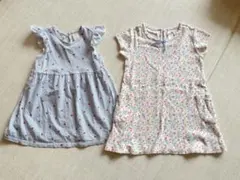 h&mベビー　gapベビー　いちご柄　花柄　ワンピース　90のサムネイル