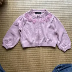 BeBe ピンク カーディガン 90サイズ