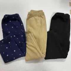 ユニクロレギンス3枚セット