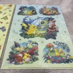 新品ポケモン A4クリアファイル　2枚セット
