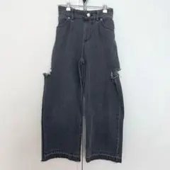 GLOBAL WORK デニムパンツ 140 ハート