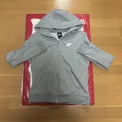 Nike グレー ジップアップパーカー S