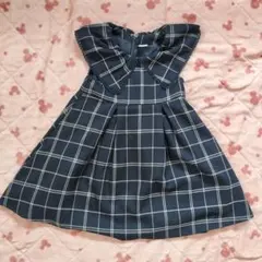 プティマイン★ビッグ衿ジャンパースカート 110