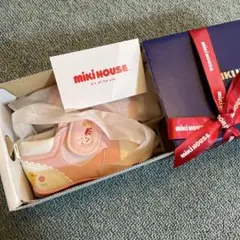 miki HOUSE ピンク ベビーファーストシューズ　11.5cm