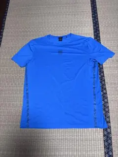 BOSS Tee Gym ストレッチTシャツ XXL ブルー 大きいサイズ