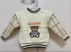 テディベア刺繍セーター 110cm（身長100cm前後のお子様におすすめです）