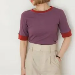 美品ではないです！SENSE OF PLACE クルーネックボーダーTシャツ