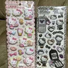 ⚫︎マシュマロシール⚫︎平成ハッピーフォン ハローキティ