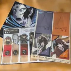 文豪ストレイドッグス付録 クリアファイルトレカスタンド　クリアファイル等