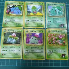 フシギダネ　フシギソウ　6枚セット　ポケカ　旧裏