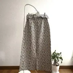 【SLY】美品　レオパード　ロングスカート